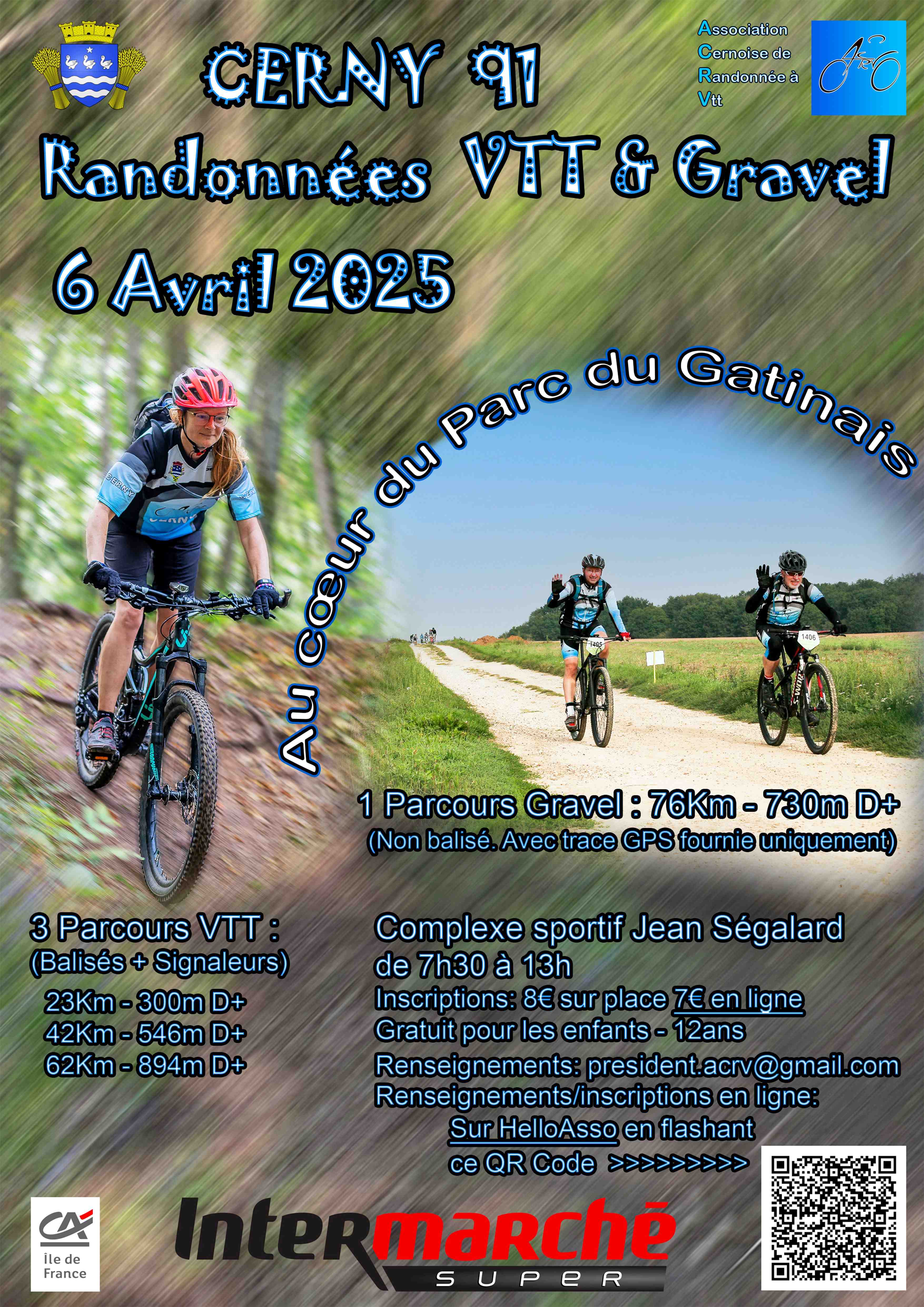 Affiche de La 18ème RANDO VAL ESSONNE à Cerny