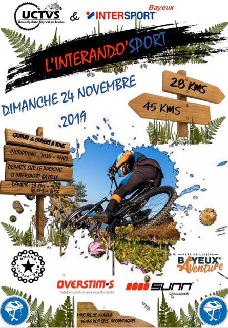 Affiche de L'Interando'sport  (1ère  édition) à Bayeux