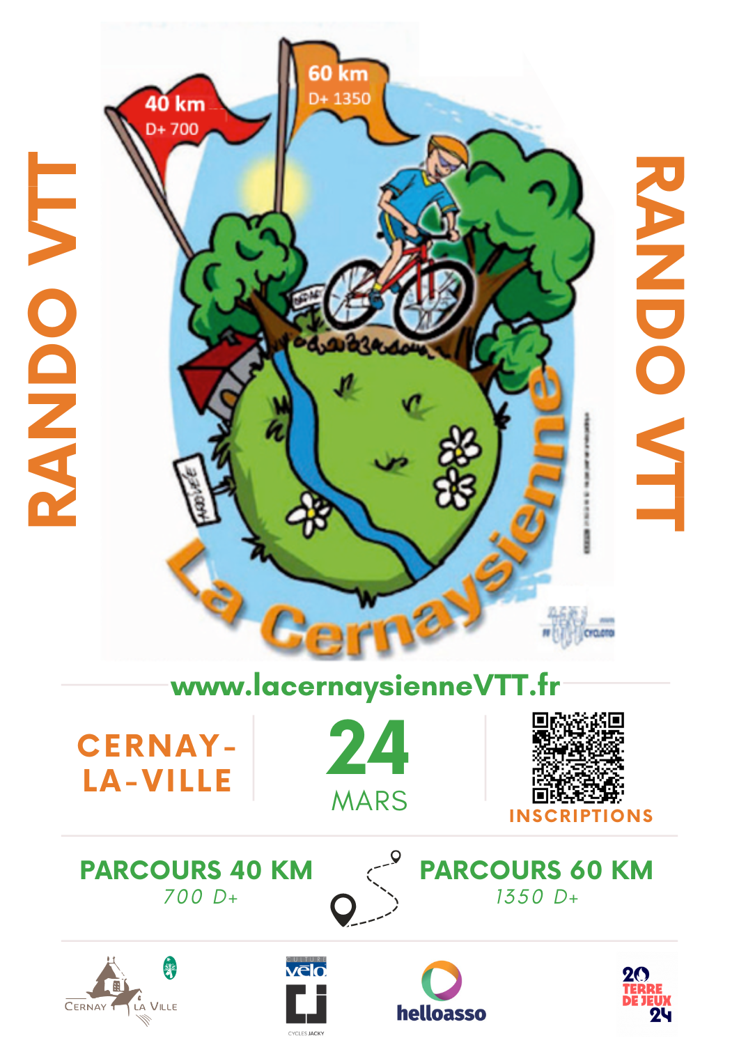 Affiche de La 20ème Cernaysienne à Cernay-la-Ville