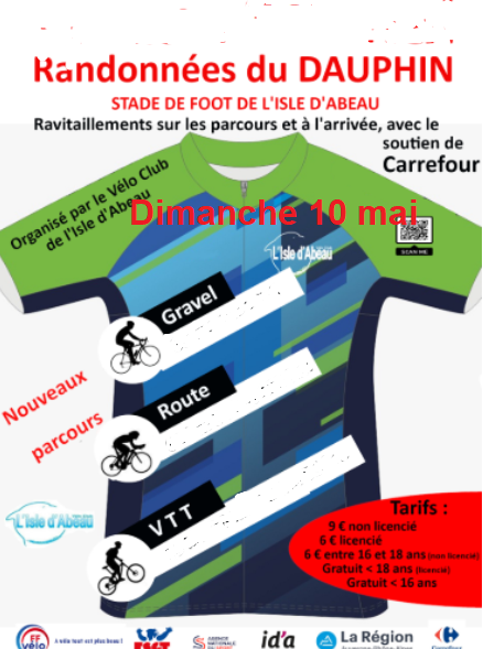 Affiche de Les randonnées du Dauphin (27ème édition) à L'Isle-d'Abeau