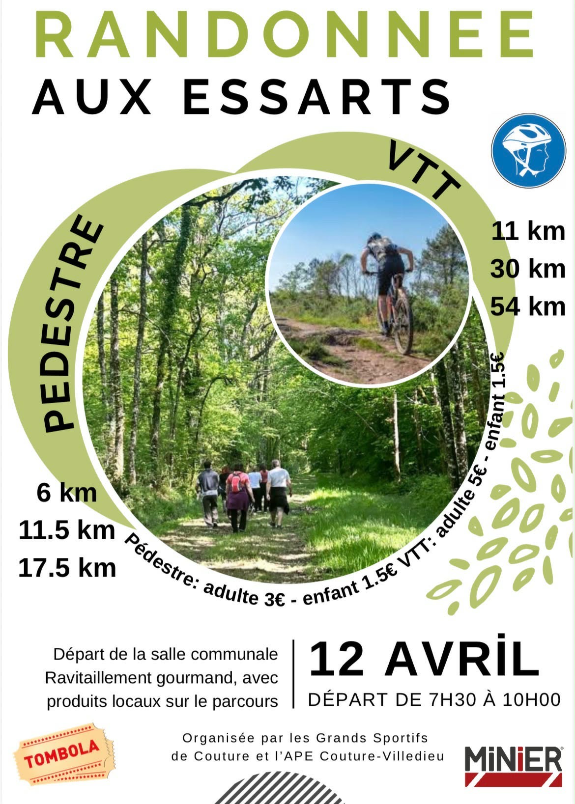 Affiche de Une randonnée VTT et pédestre (5ème édition) aux Essarts