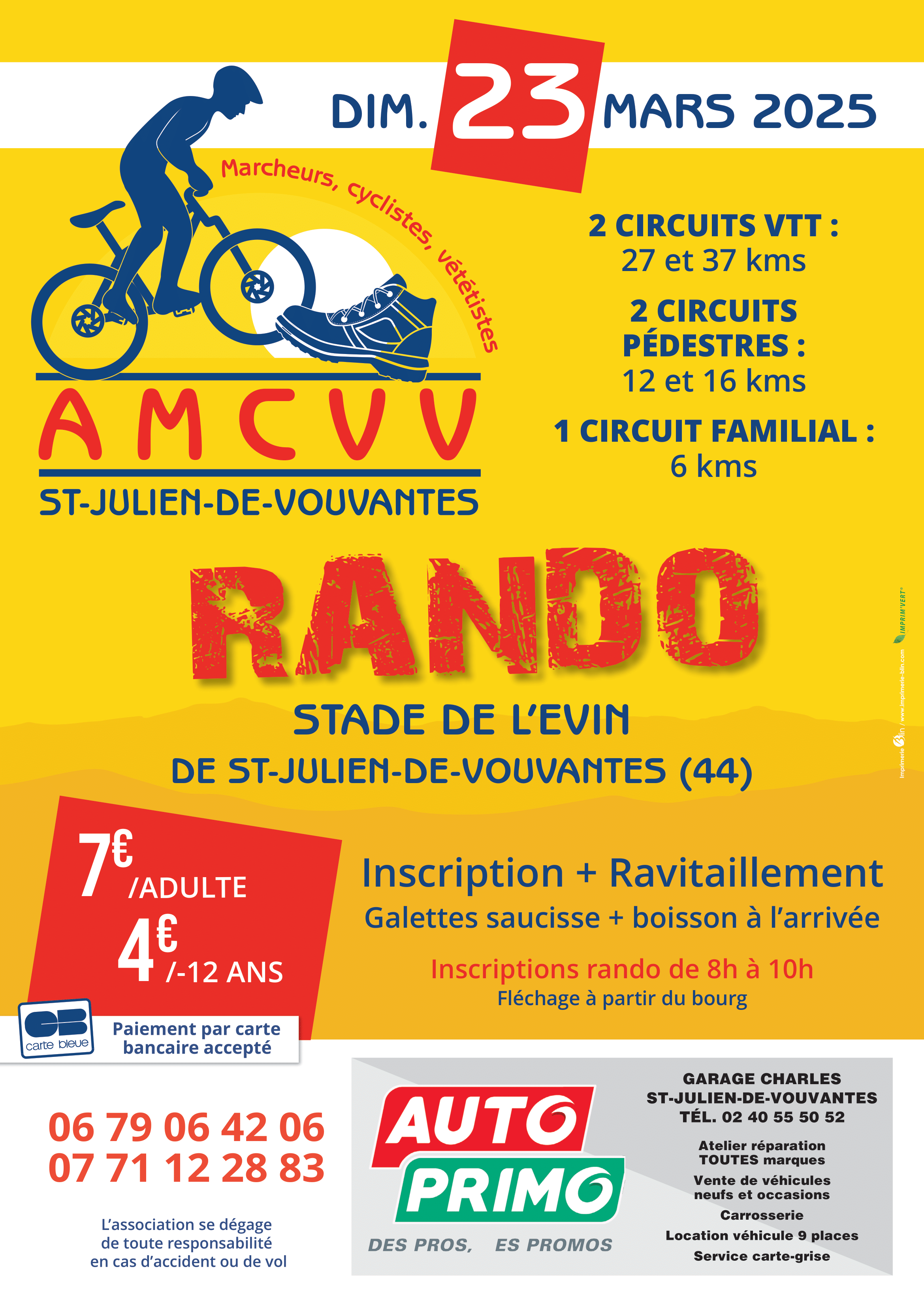 Affiche de Rando de Saint-Julien-de-Vouvantes à Saint-Julien-de-Vouvantes