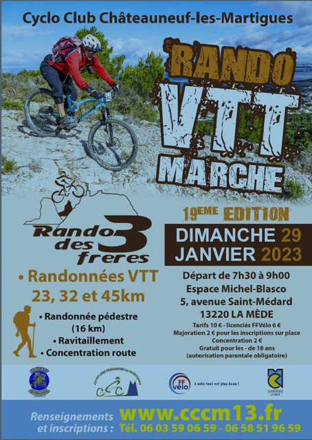 Rando vtt organisée sale