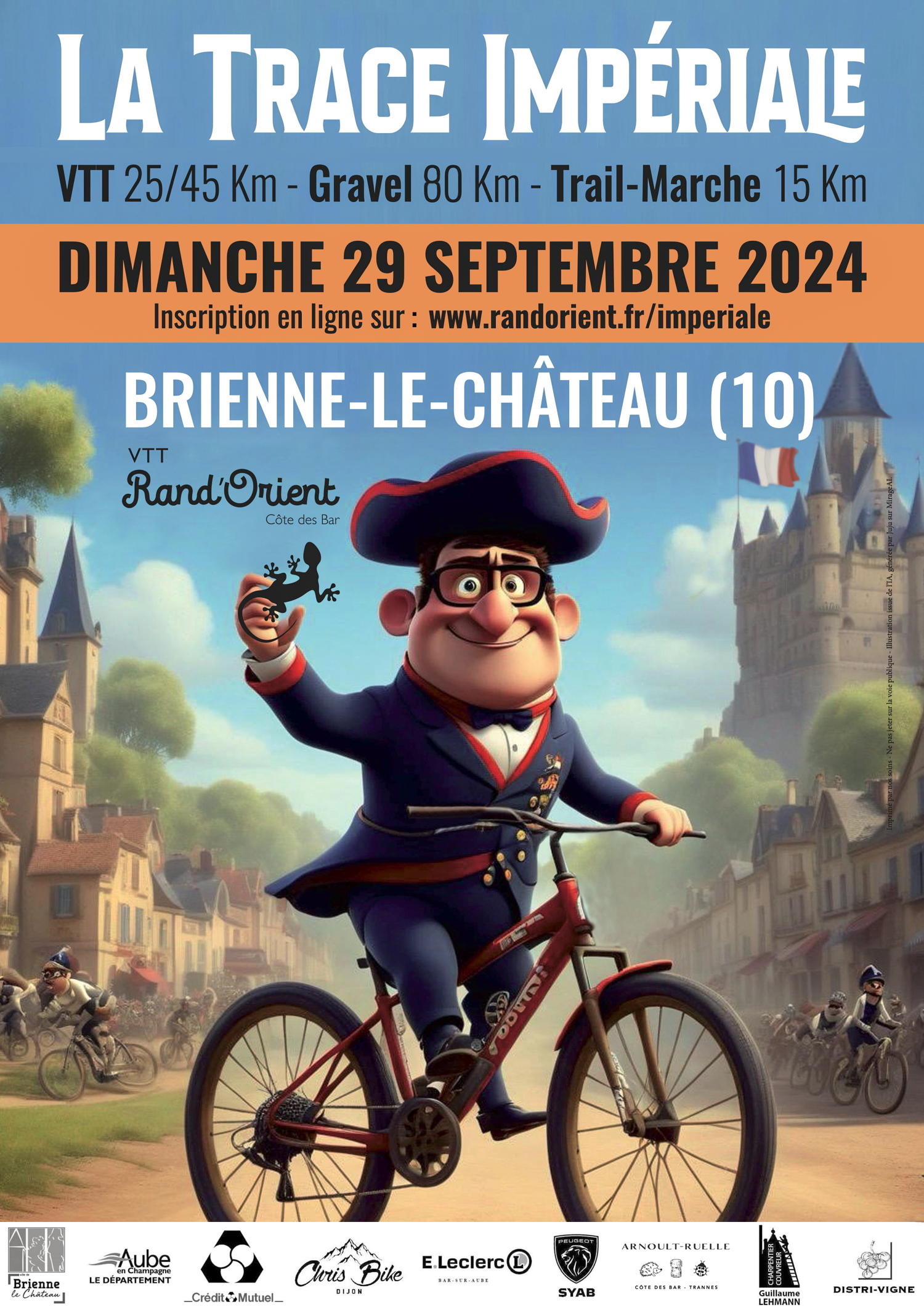 Affiche de La 2ème Trace Impériale à Brienne-le-Château