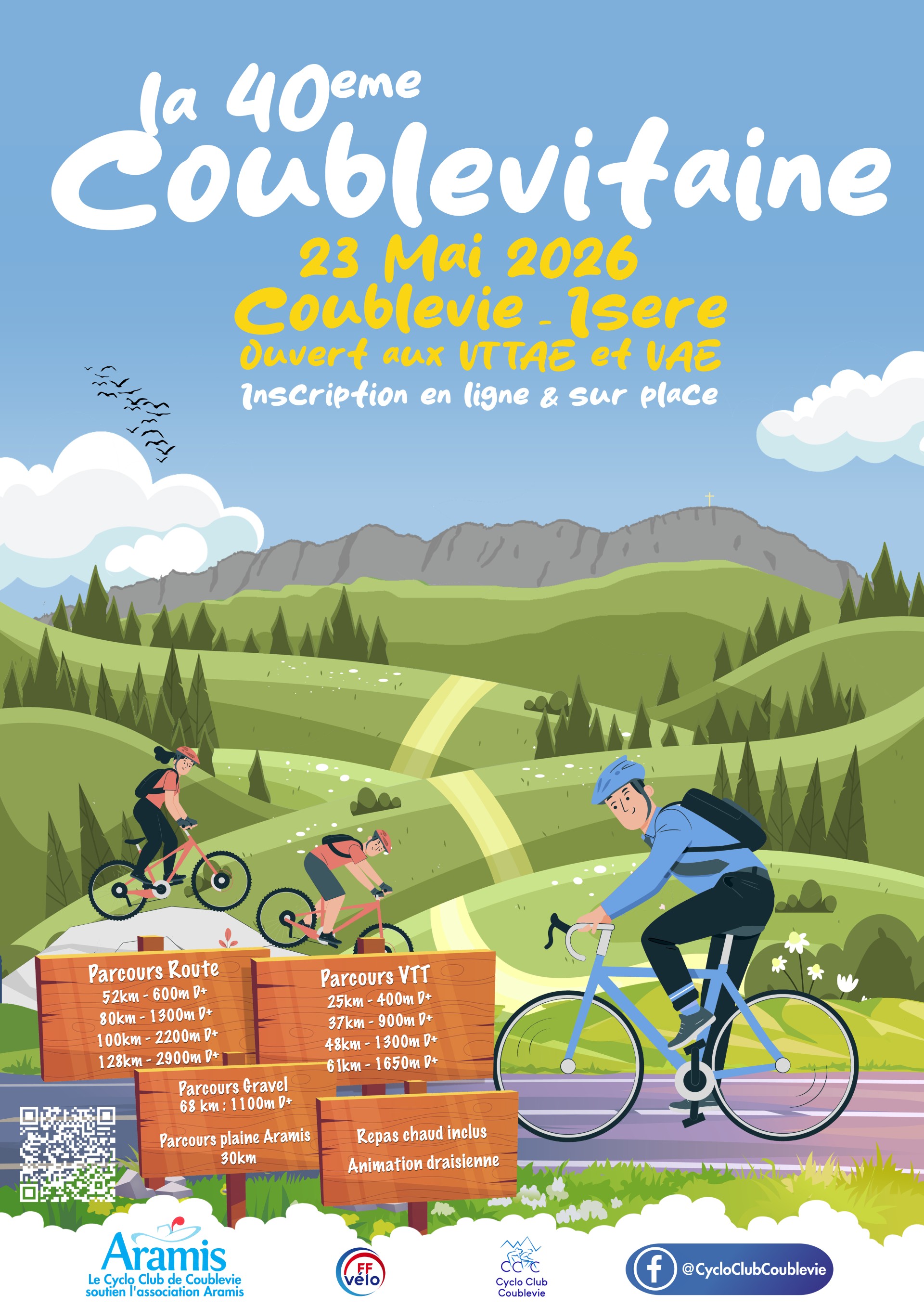 Affiche de La 40ème Coublevitaine à Coublevie