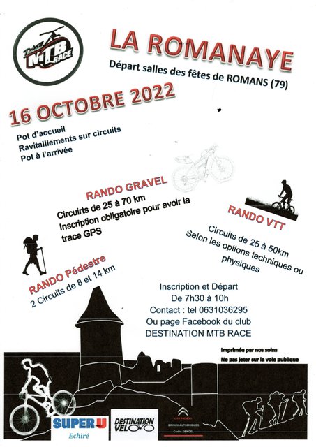 Affiche de La Romanaye à Romans