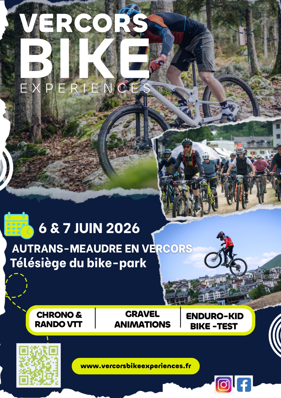 Affiche de Vercors Bike Experience (2ème édition) à Méaudre