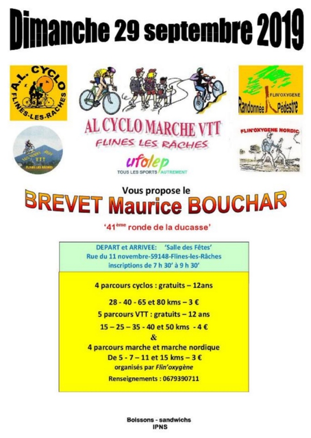 Affiche de Ronde de la ducasse (41ème  édition) à Flines-lez-Raches
