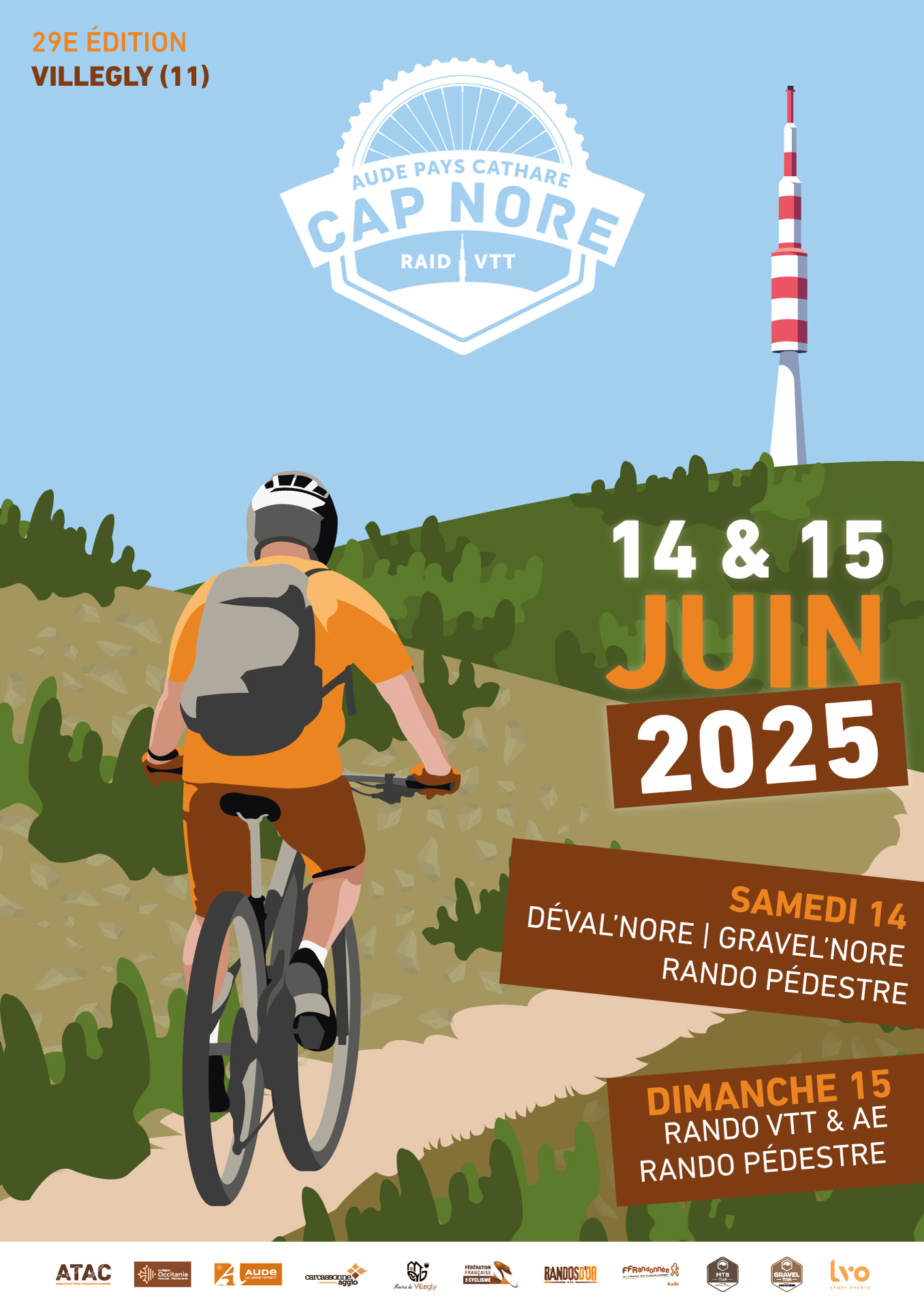 Affiche de CAP Nore (29ème édition) à Villegly