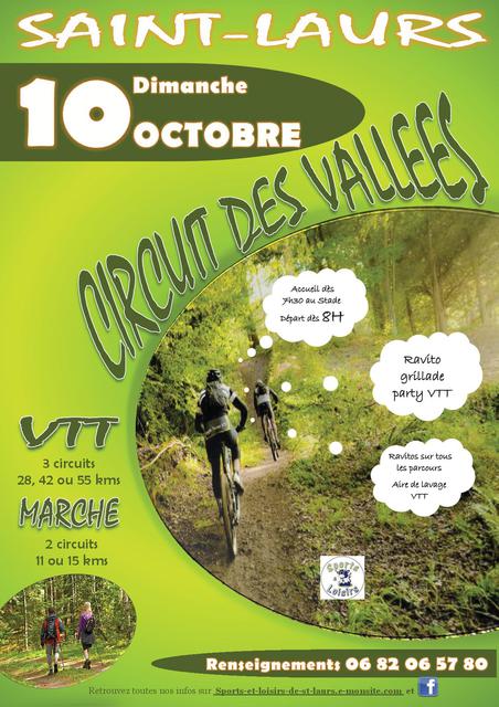 Affiche de Le Circuit des Vallées à Saint-Laurs