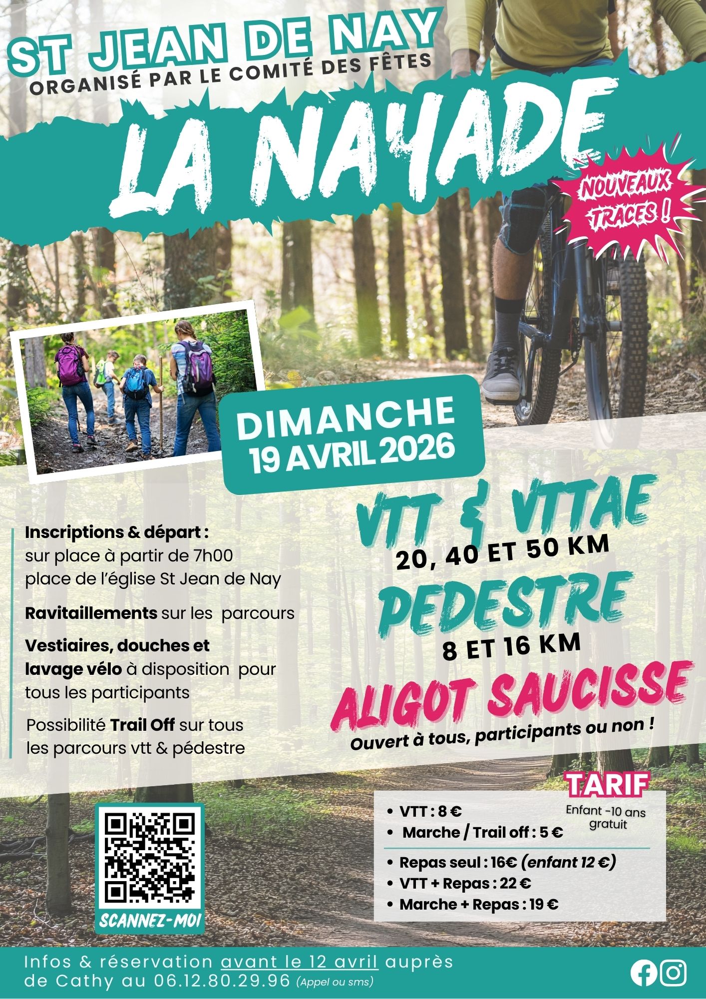 Affiche de La 2ème NAYADE à Saint-Jean-de-Nay