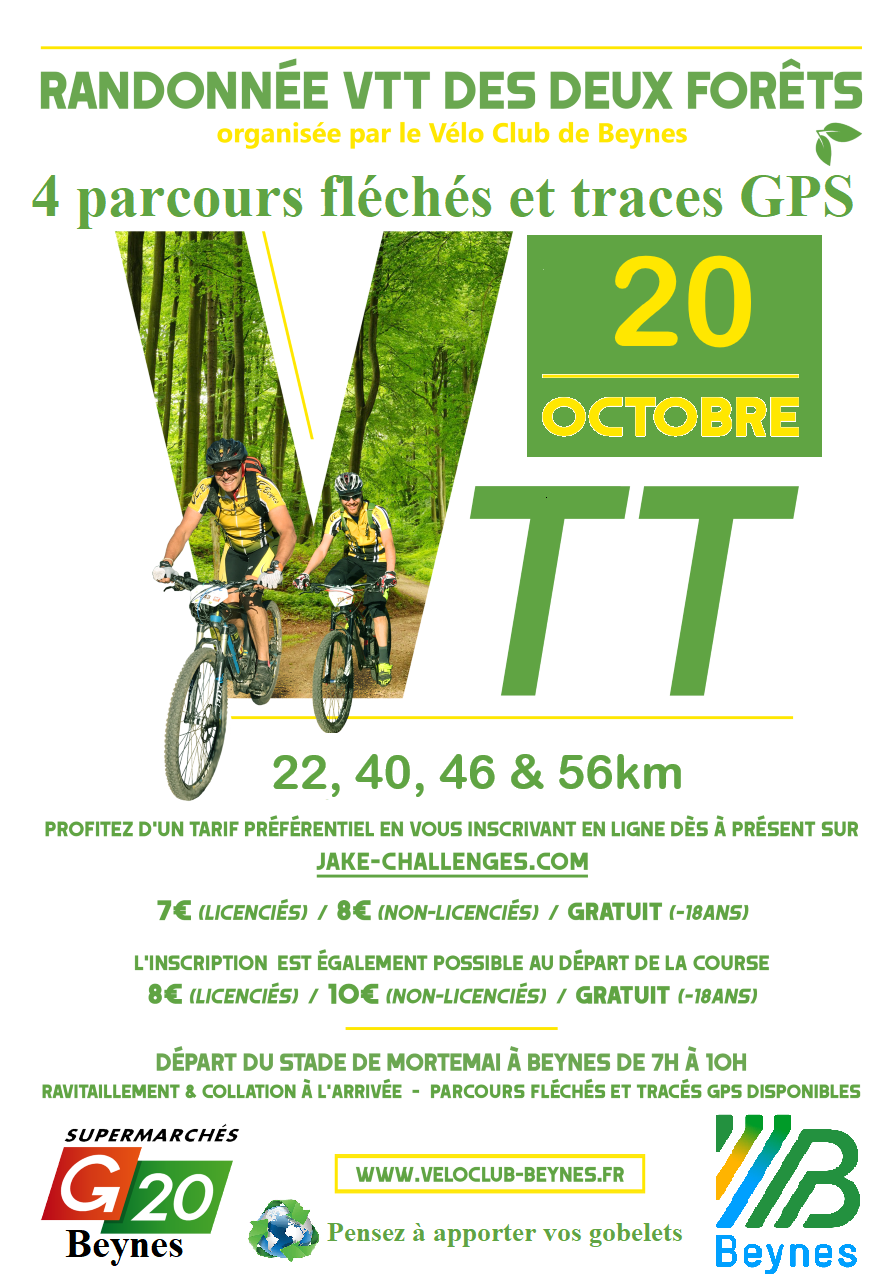 Affiche de La 35ème randonnée des 2 forêts à Beynes