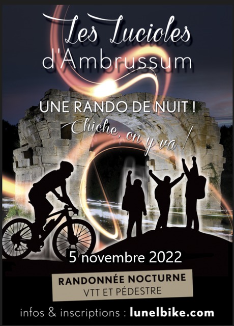 Affiche de Les lucioles d'Ambrussum (2ème  édition) à Lunel