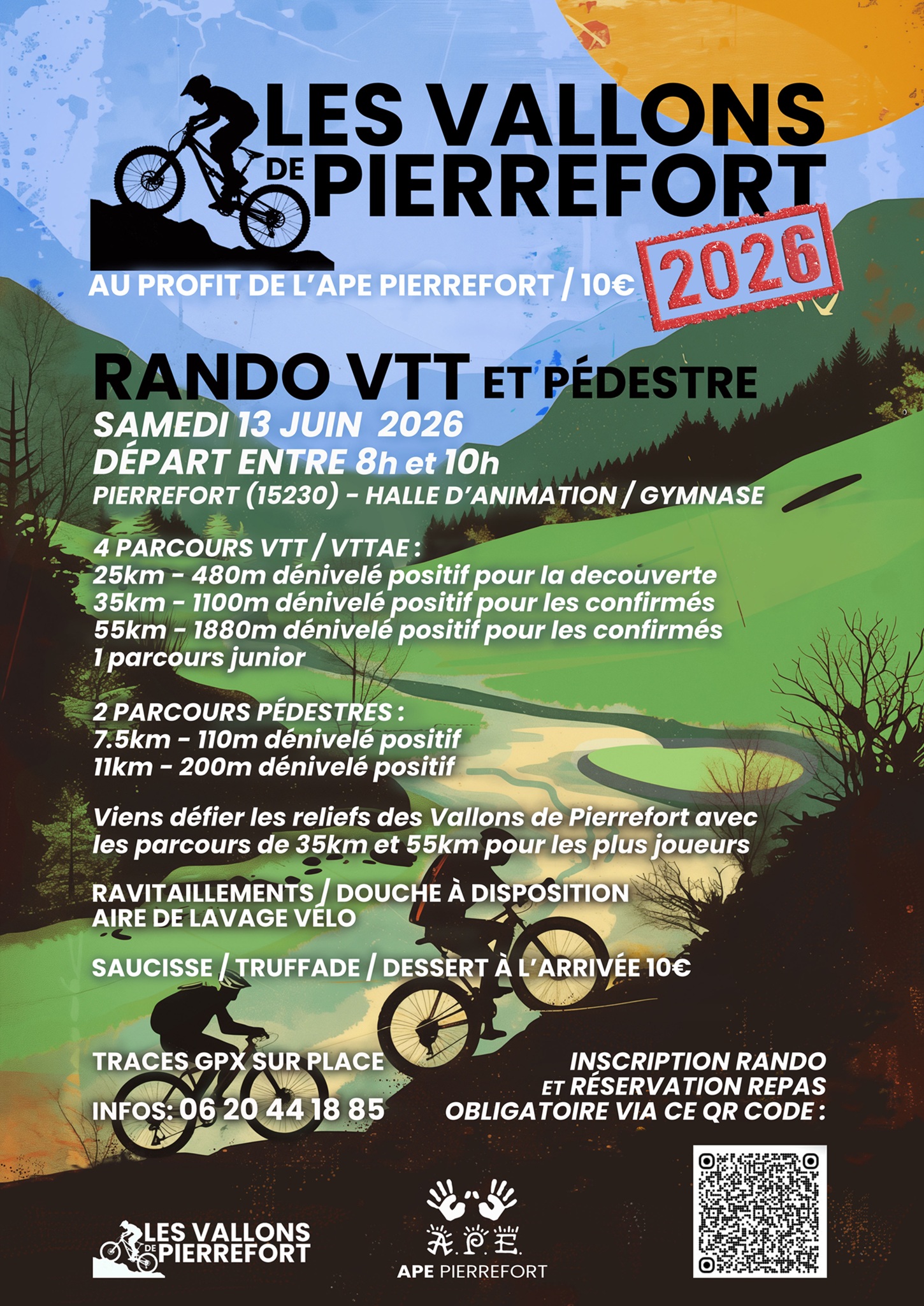 Affiche de Les Vallons de Pierrefort (3ème édition) à Pierrefort