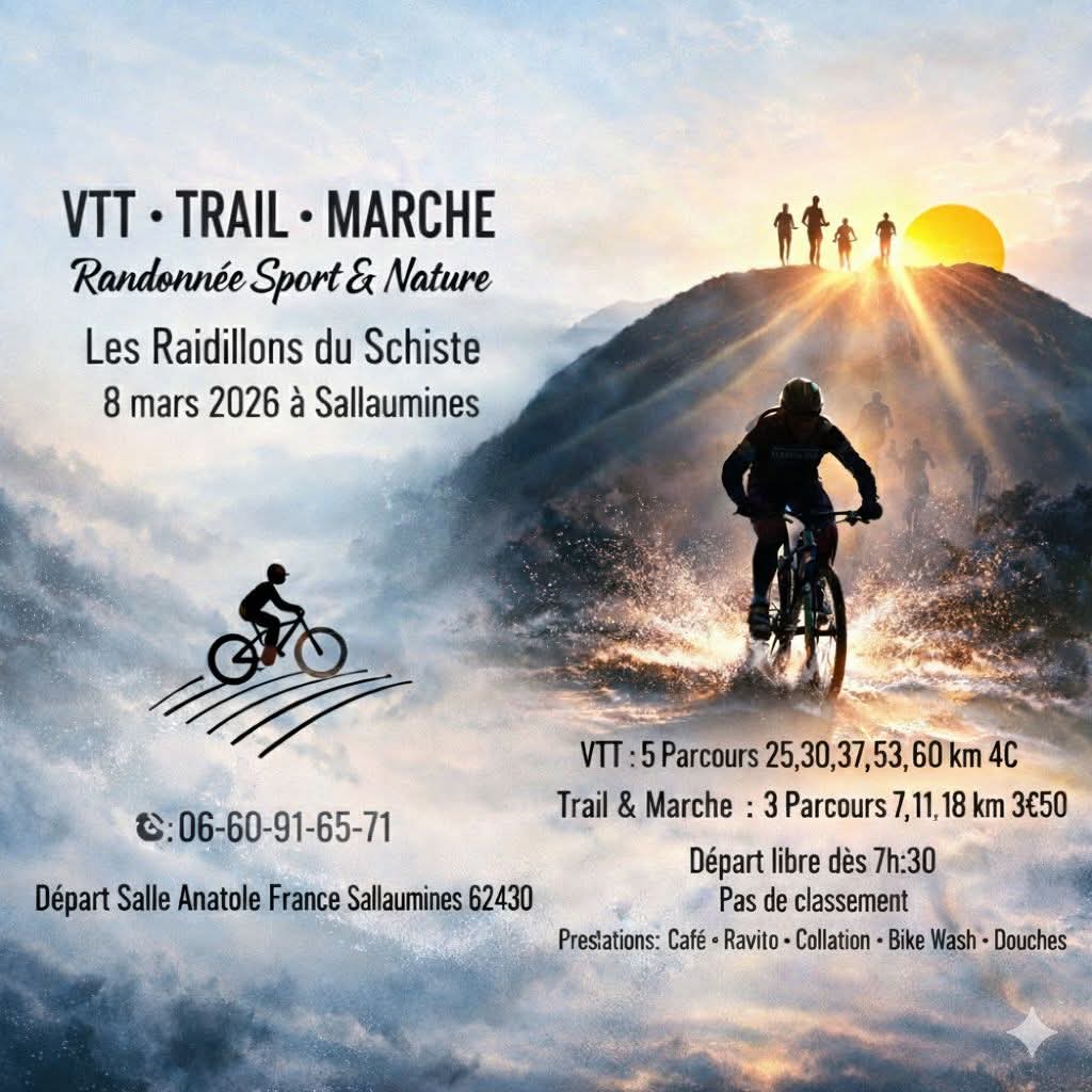 Affiche de Sport et nature à SALLAUMINES (30ème édition) à Sallaumines