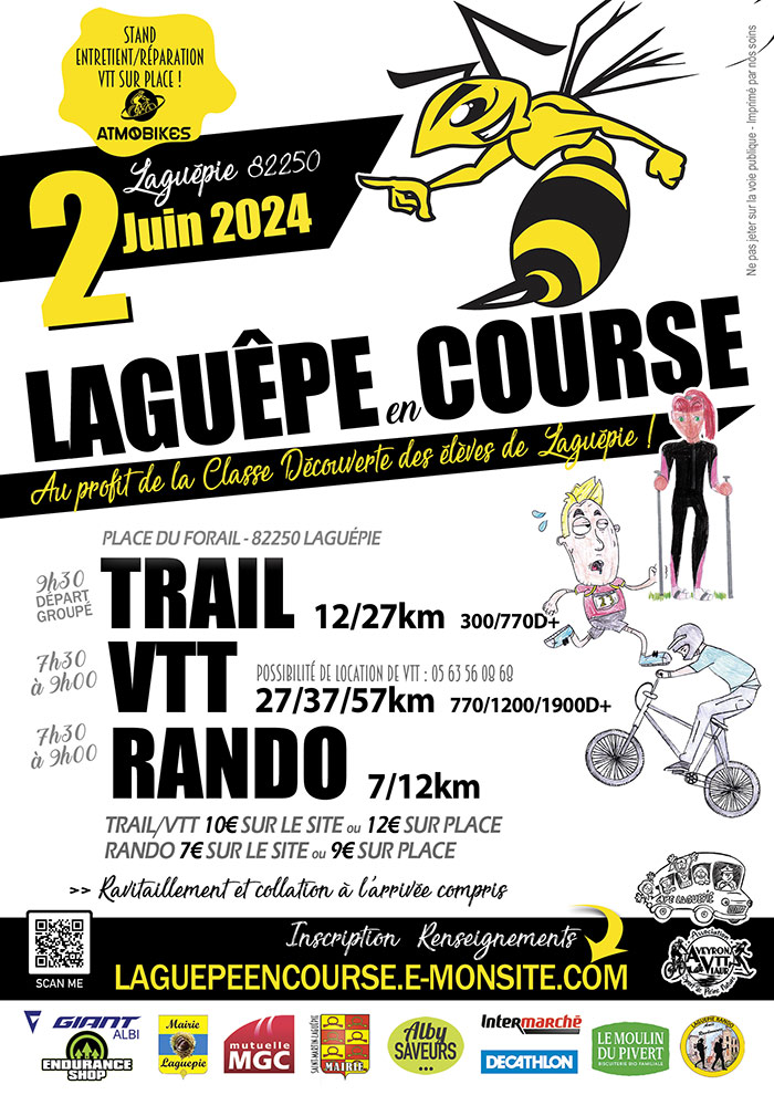 Affiche de Laguêpe en Course (4ème édition) à Saint-Martin-Laguépie
