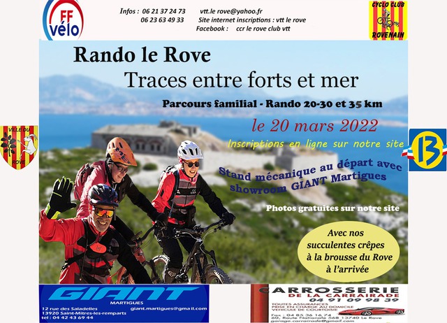Affiche de Traces entre forts et mer au Rove