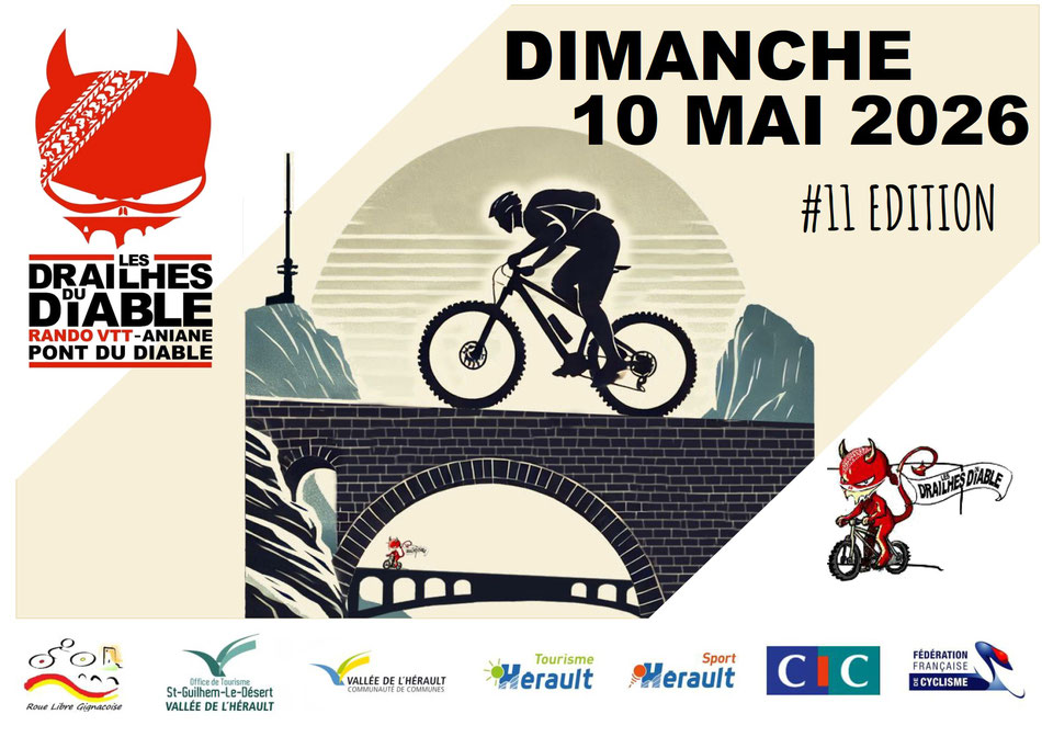 Affiche de Les Drailhes du Diable (11ème édition) à Aniane