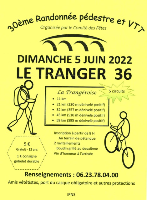 Affiche de La 30ème Trangéroise au Tranger