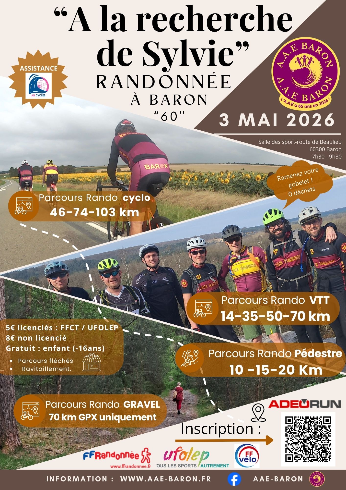 Affiche de A La Recherche De Sylvie (45ème édition) à Baron