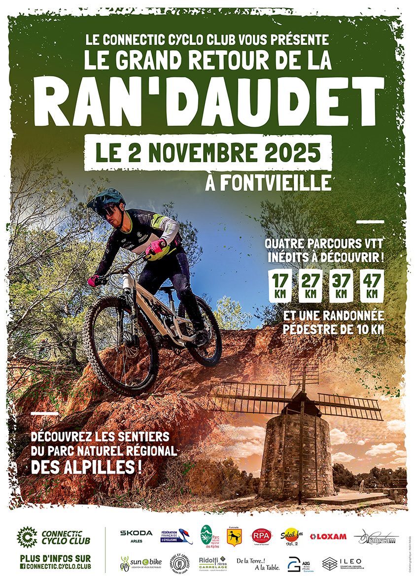 Affiche La 6ème Ran'Daudet 2025