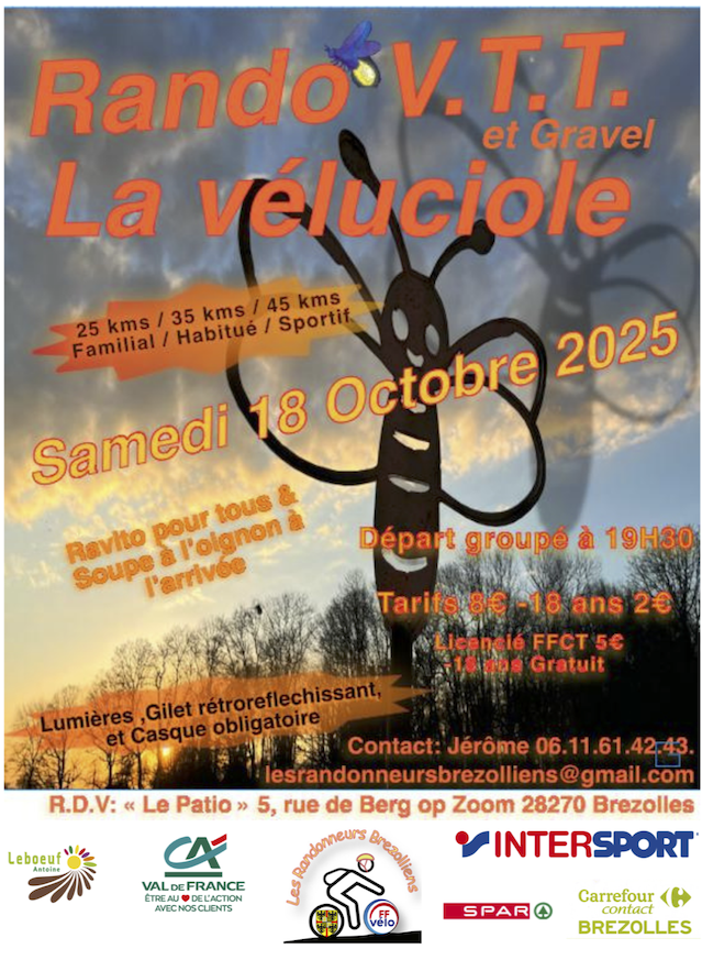 Affiche de La 2ème Véluciole à Brezolles