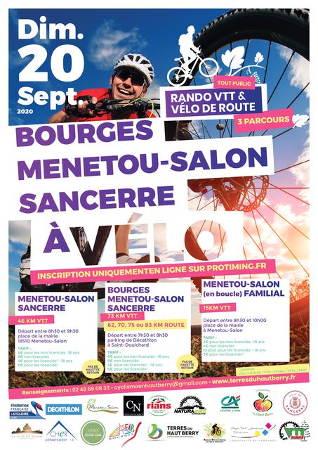 Affiche de ANNULE Bourges Menetou Sancerre Vélo  (1ère  édition) à Saint-Doulchard