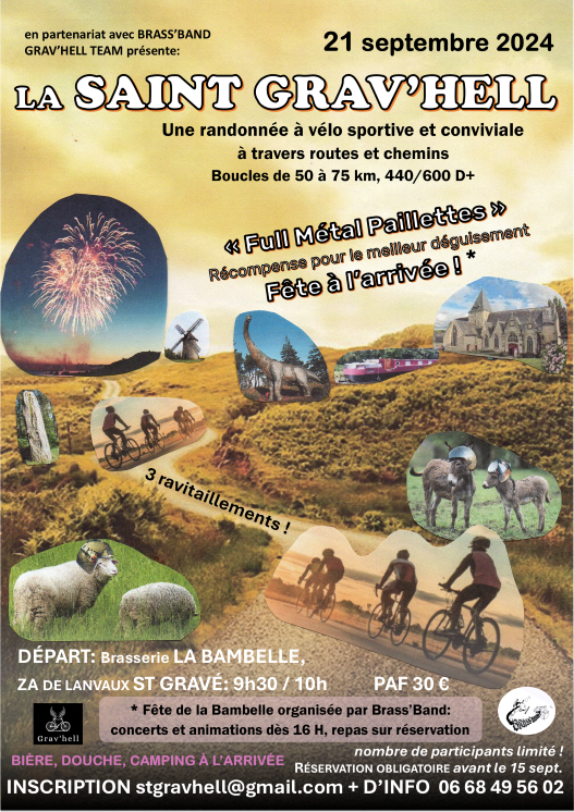 Affiche de La Saint Grav'Hell à Saint-Gravé