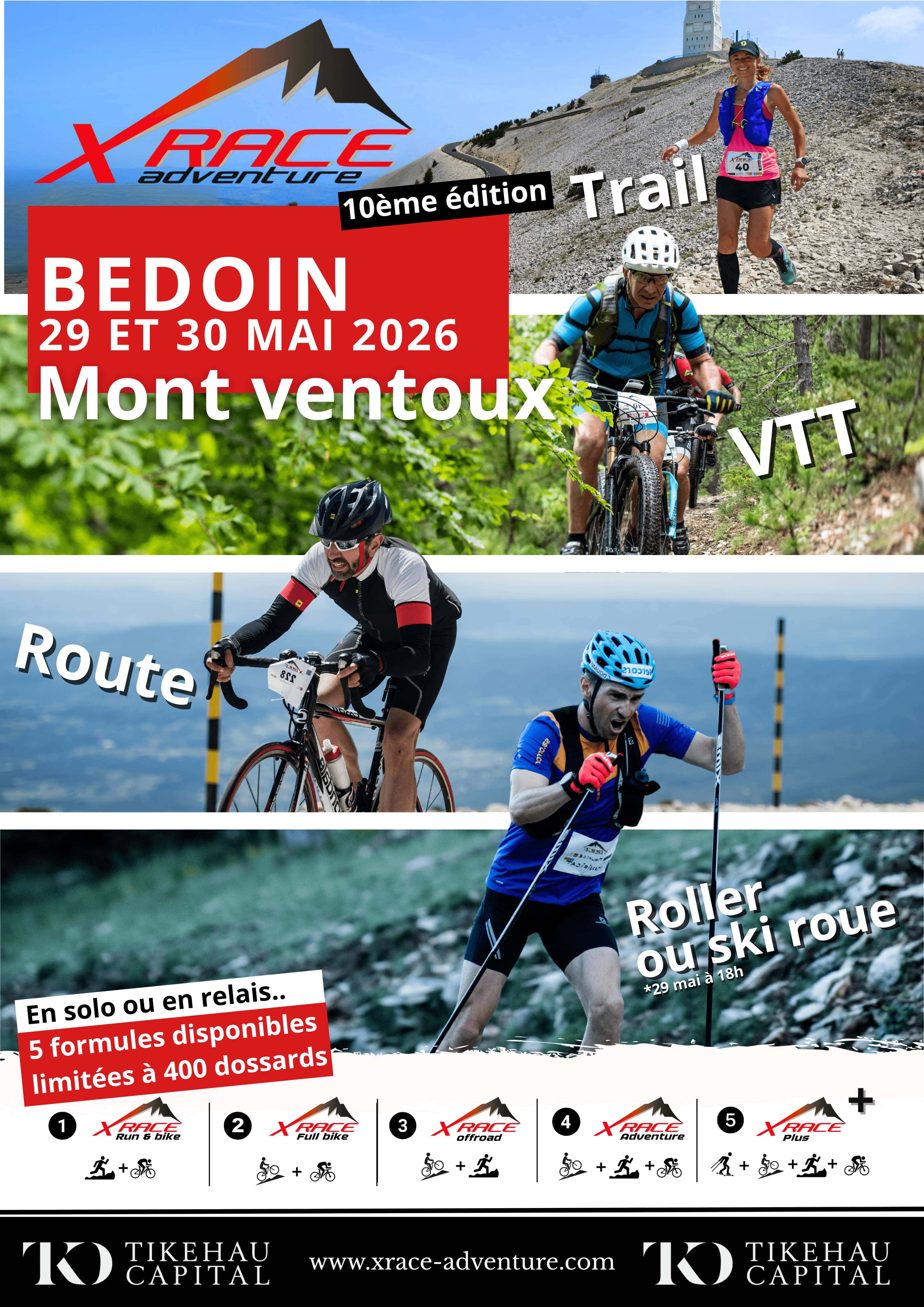Affiche de Xrace adventure Ventoux (10ème édition) à Bédoin