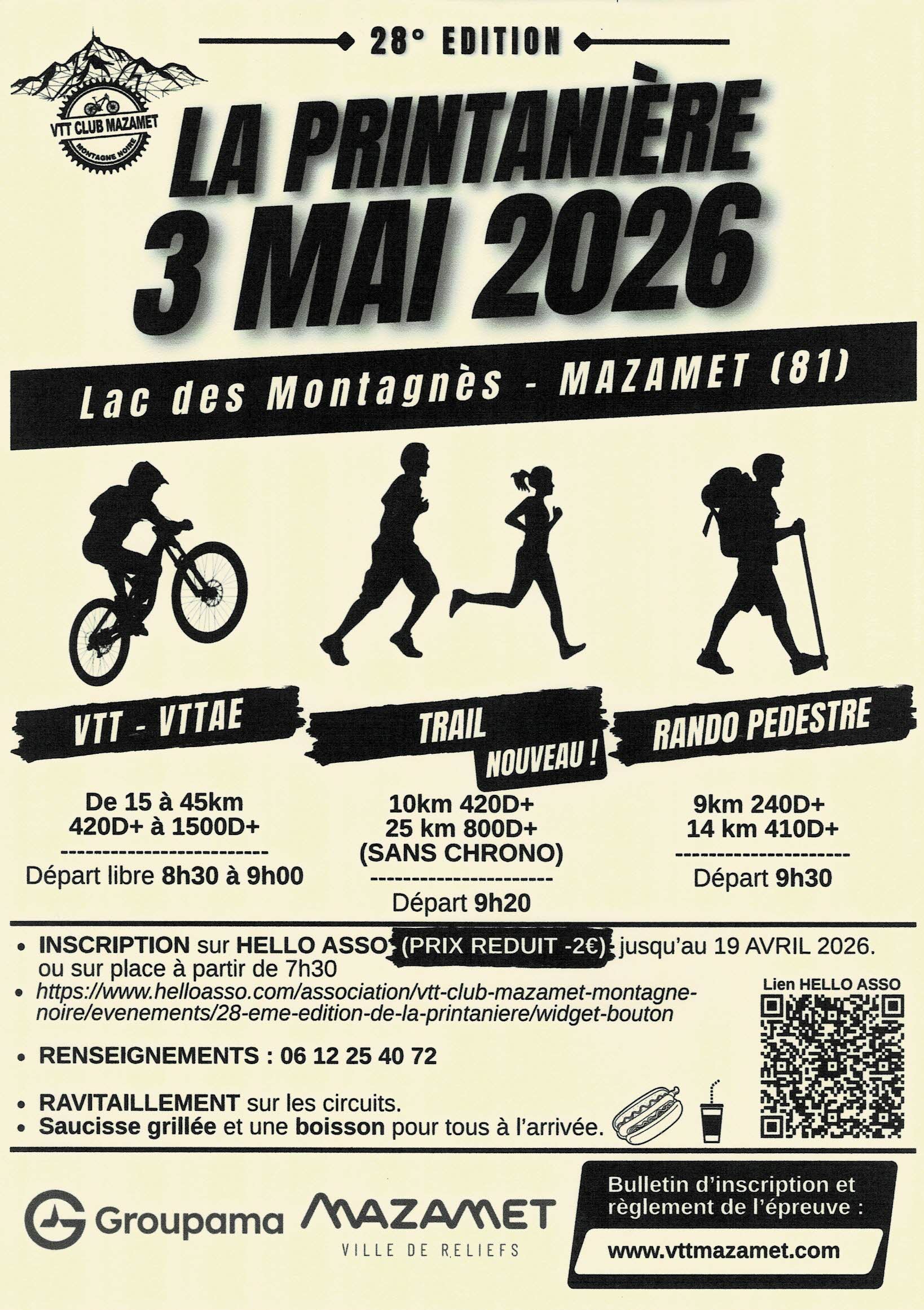 Affiche de La 28ème PRINTANIERE à Mazamet