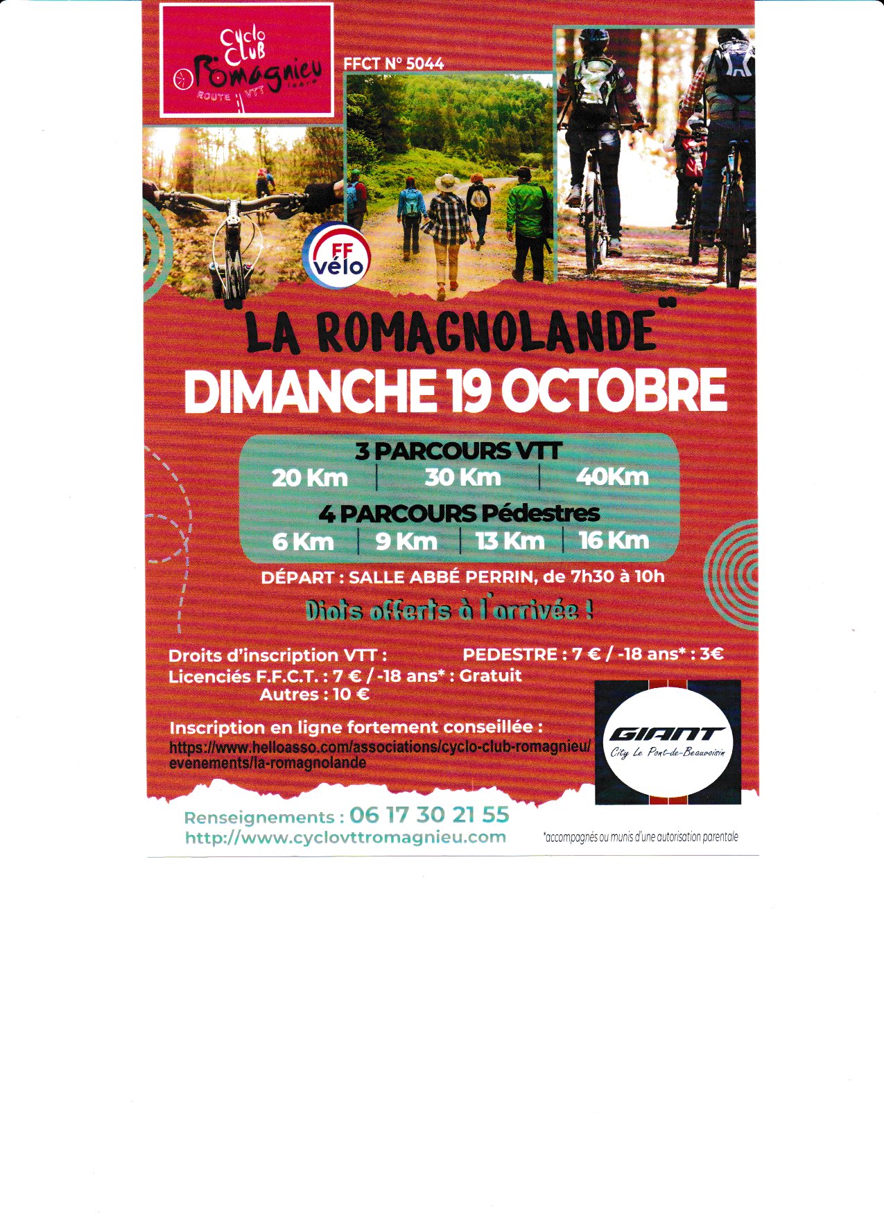 Affiche de La 33ème Romagnolande à Romagnieu