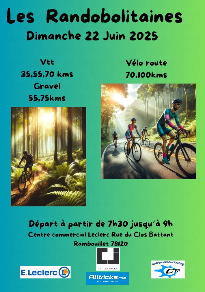 Affiche de Les Randobolitaines (39ème édition) à Rambouillet