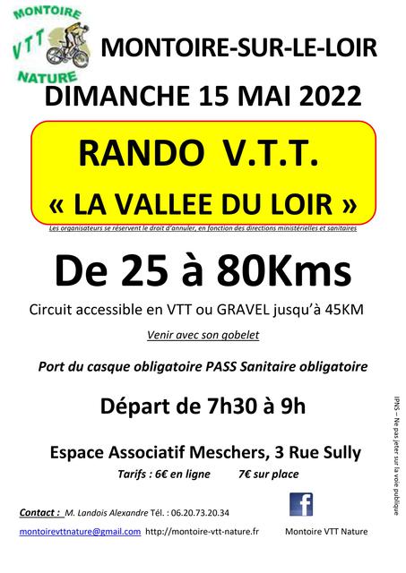 Affiche de La 14ème Vallée du Loir à Montoire-sur-le-Loir