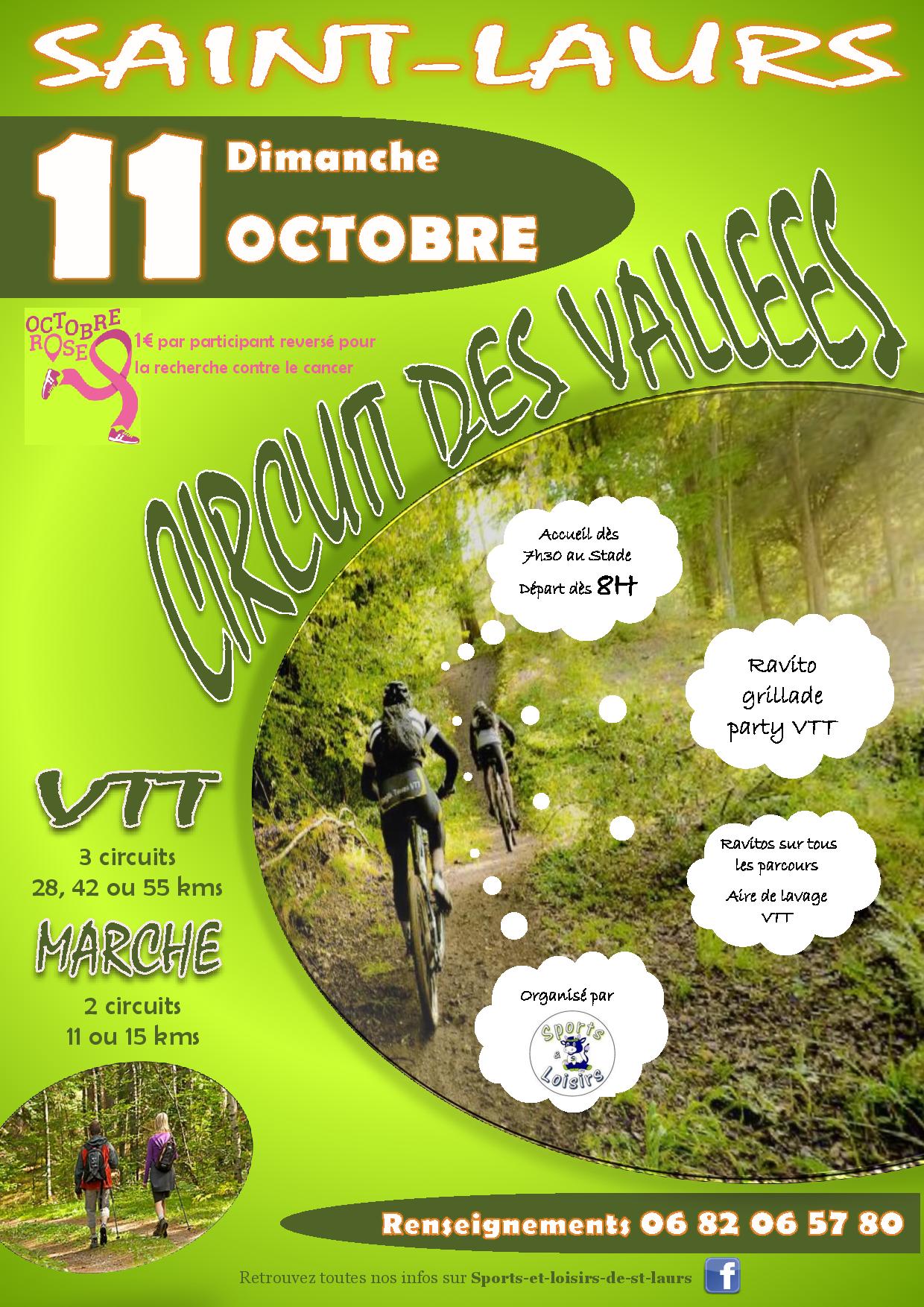 Affiche de Le 25ème Circuit des Vallées à Saint-Laurs
