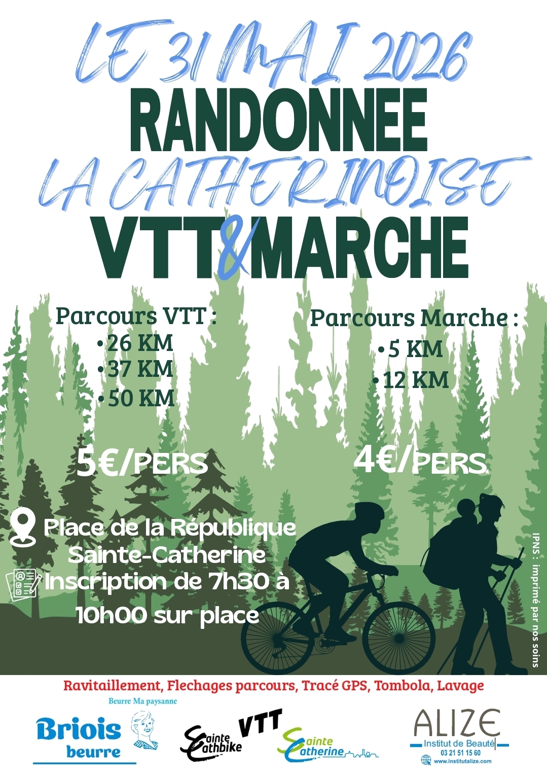 Affiche de La Catherinoise à Sainte-Catherine