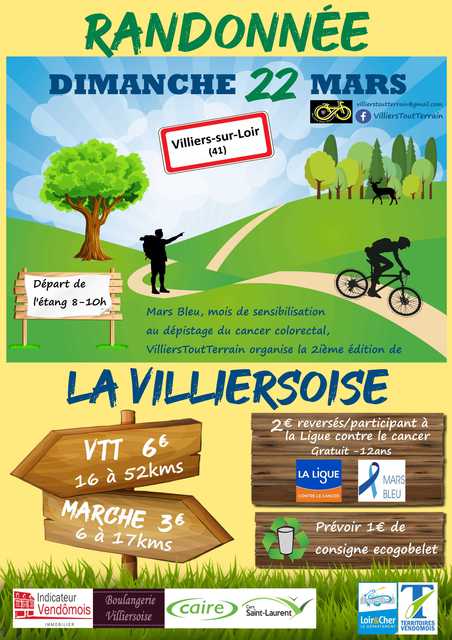 Affiche de La 2ème Villiersoise à Villiers-sur-Loir