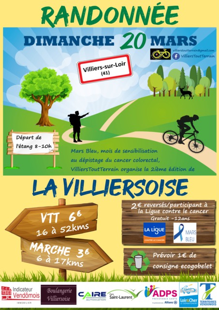 Affiche de La 2ème Villiersoise à Villiers-sur-Loir