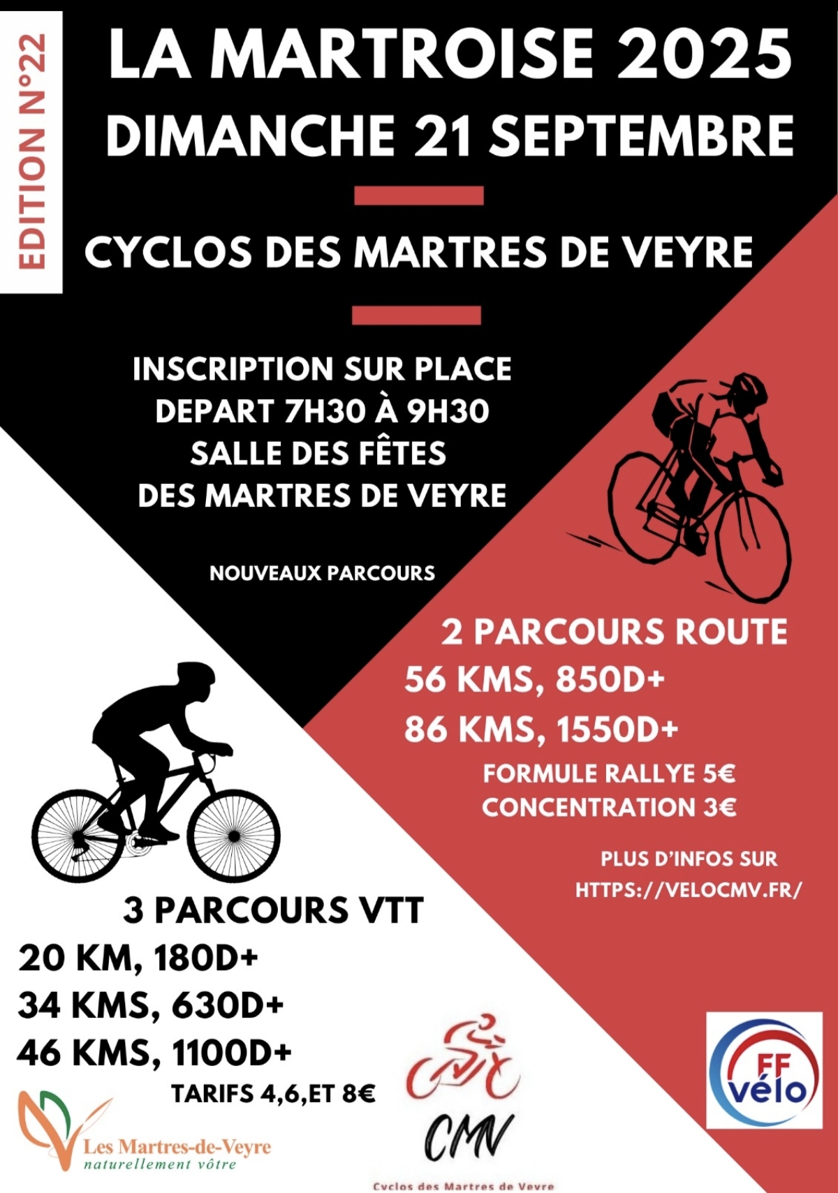Affiche de La 22ème Martroise à Martres-de-Veyre
