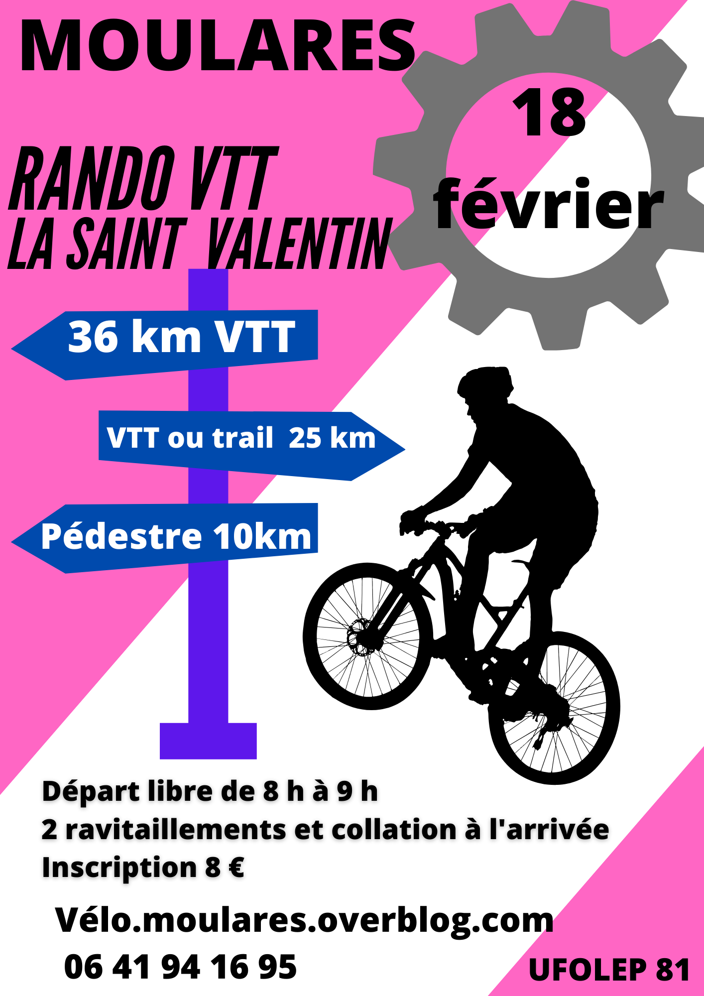 Affiche de La 11ème Saint Valentin à Moularès