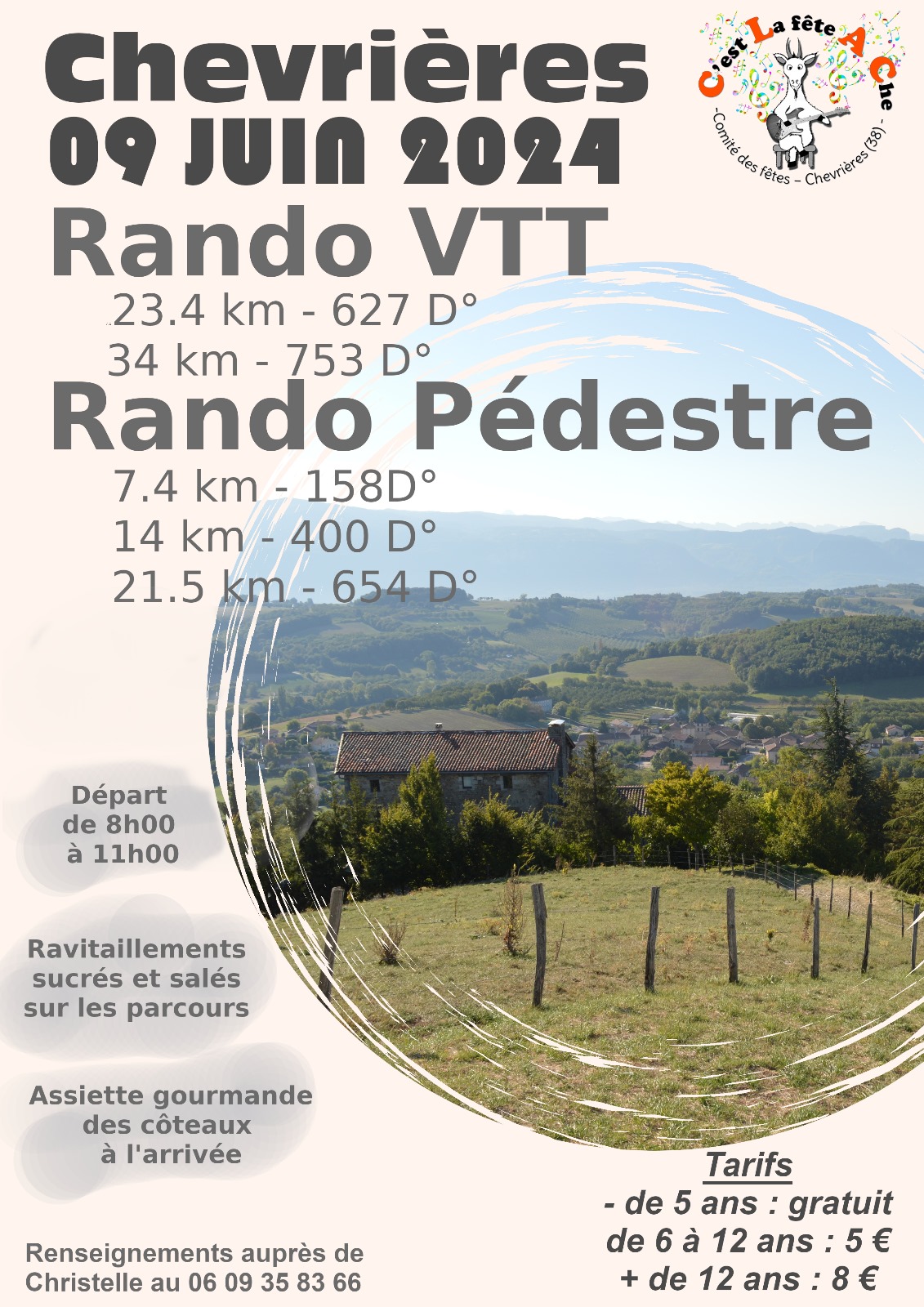 Affiche de Une randonnée pédestre et VTT à Chevrières