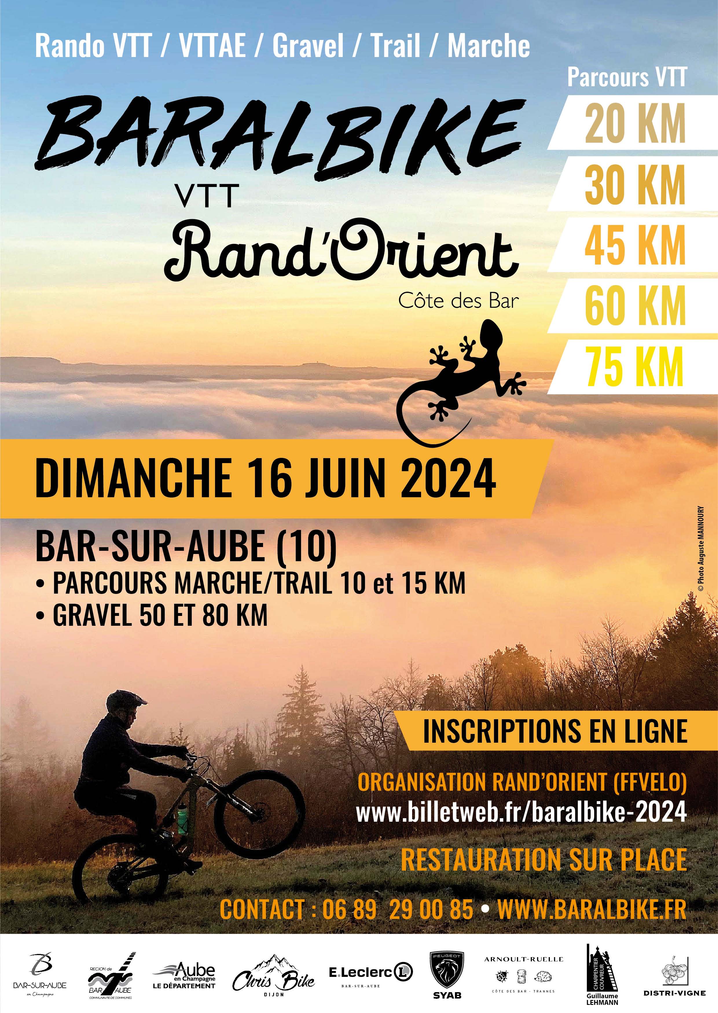 Affiche de BARALBIKE à Bar-sur-Aube