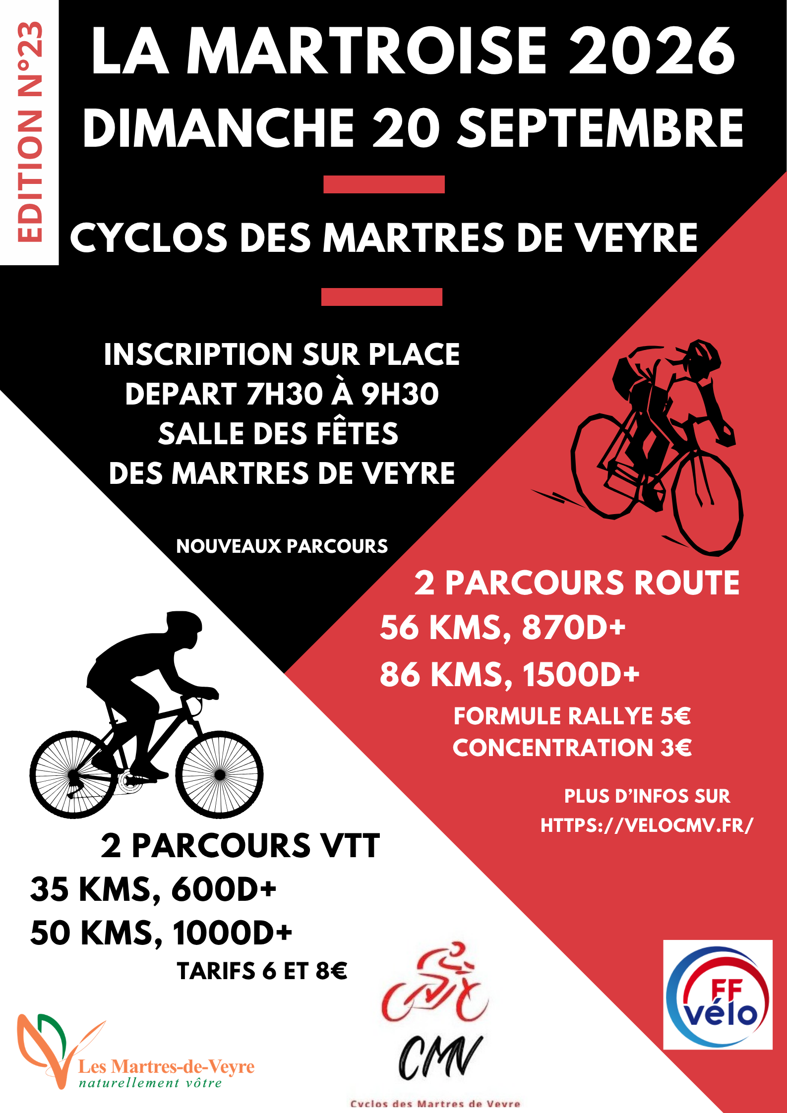 Affiche de La 23ème Martroise à Martres-de-Veyre