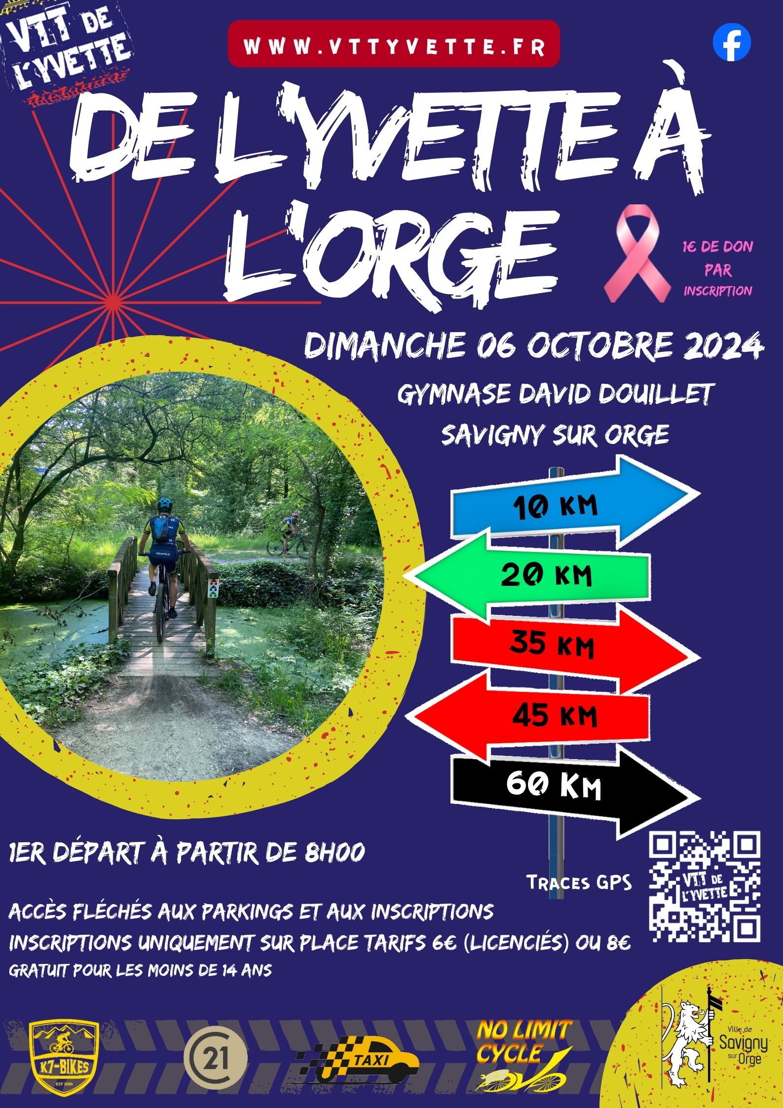 Affiche de De l'YVeTTe à l'Orge (18ème édition) à Savigny-sur-Orge