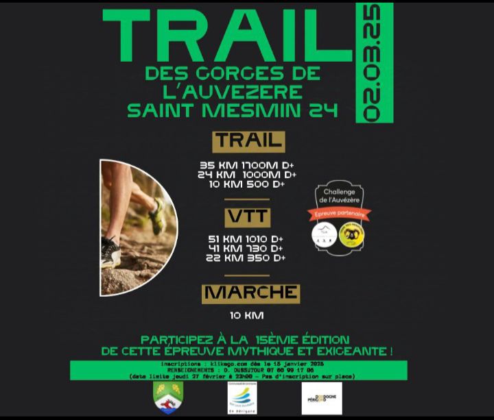 Affiche de Une randonnée VTT à Saint-Mesmin