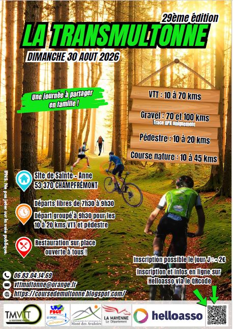 Affiche de La 29ème TransMultonne à Champfrémont