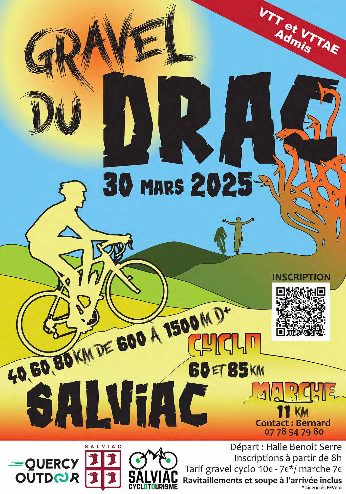 Affiche de Gravel du Drac (2ème édition) à Salviac