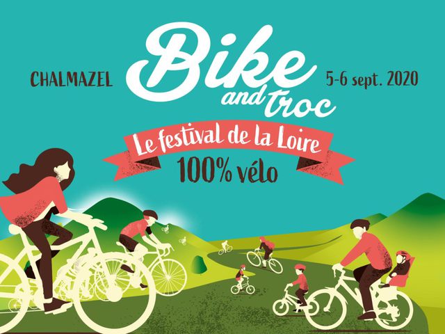 Affiche de Bike and Troc Festival (1ère  édition) à Chalmazel