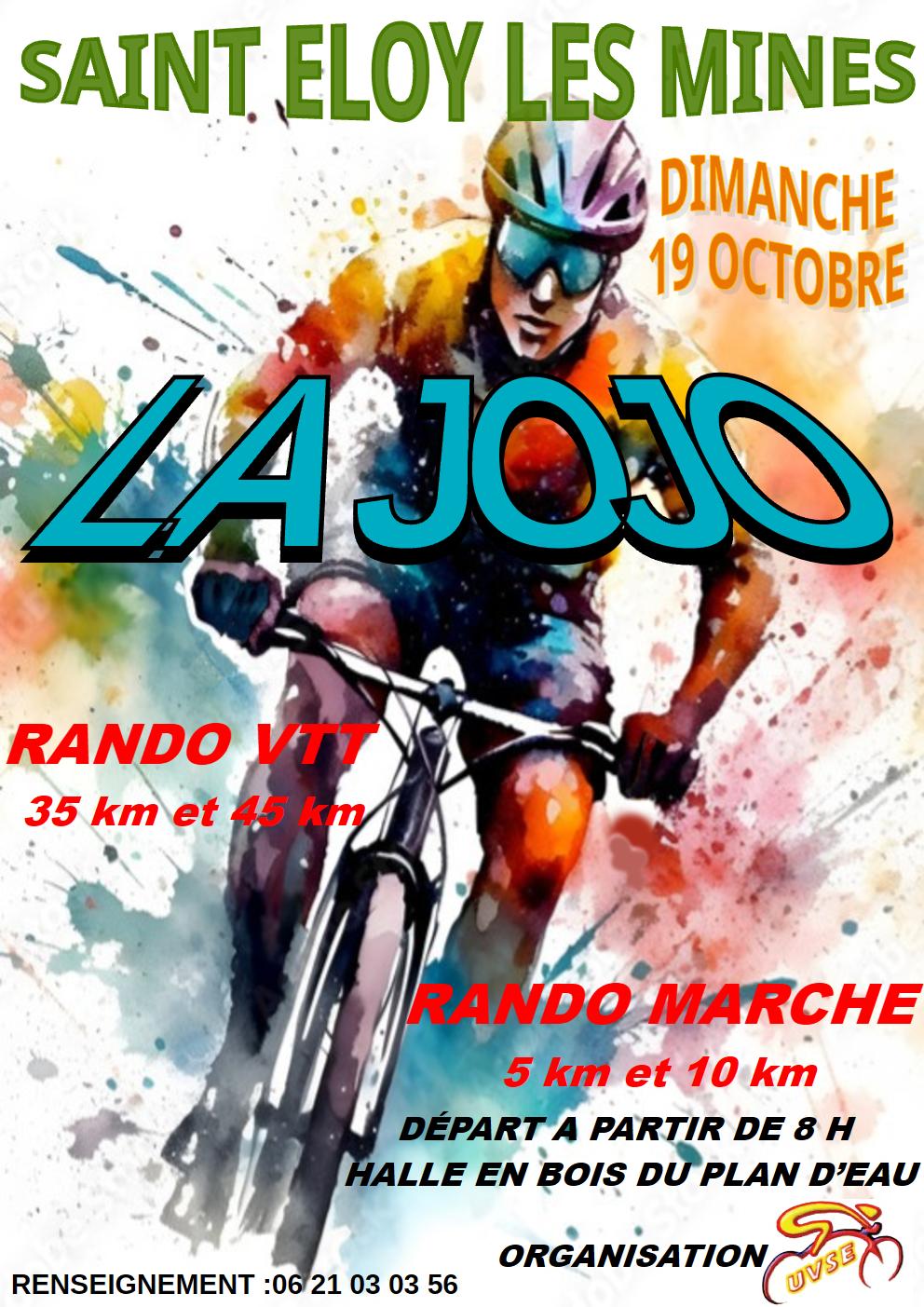 Affiche de Une randonnée VTT (8ème édition) à Saint-Éloy-les-Mines