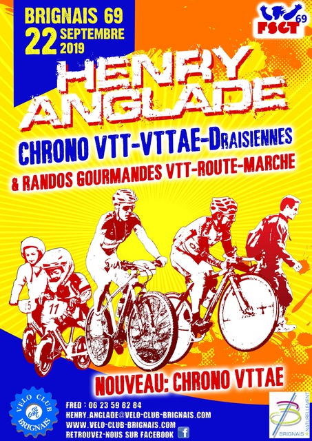 Affiche de Une randonnée VTT (28ème  édition) à Brignais