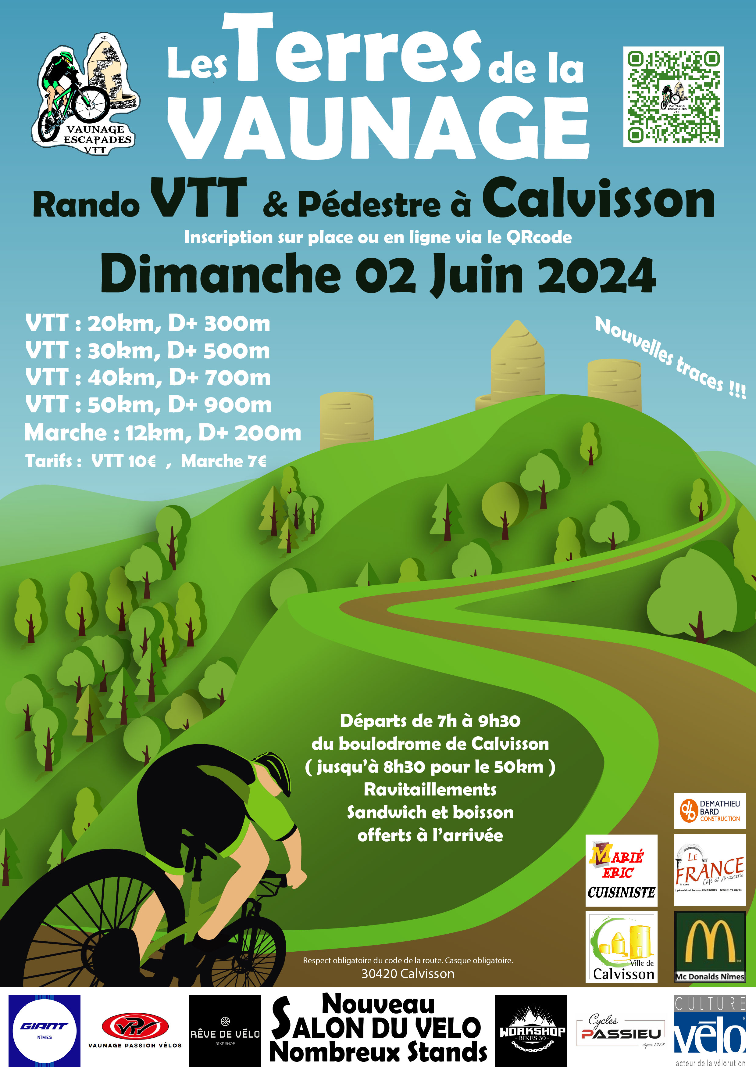 Affiche Terres de la Vaunage (10ème édition) 2024